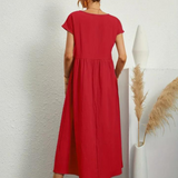 Marcia | Vestido de verano de tela premium estilo Floating