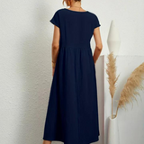 Marcia | Vestido de verano de tela premium estilo Floating