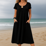 Krystyna | vestido cómodo con bolsillos para días de verano