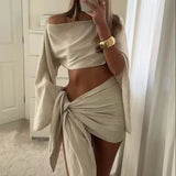 Beach - Conjunto de top y pareo
