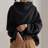 Gabriella™ | Jersey chic de cuello alto