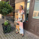 Hawái | Conjunto floral de dos piezas