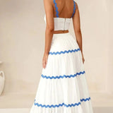 Camila - Conjunto de top y falda
