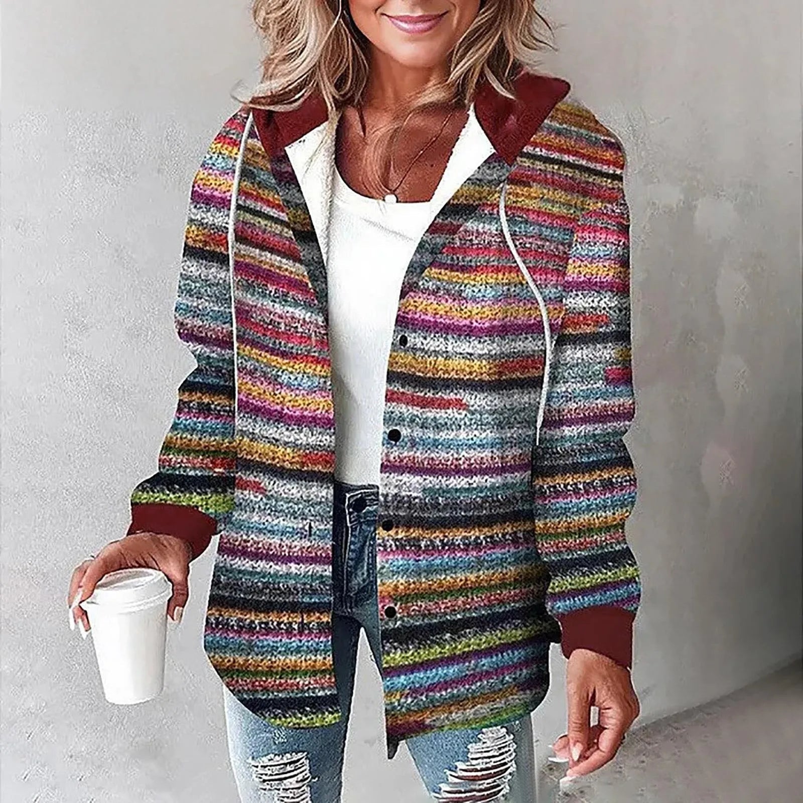 Mira | Chaqueta suave y cálida para los días de otoño perfectos