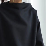 Gabriella™ | Jersey chic de cuello alto