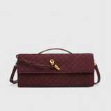 Melanie | Bolso de Hombro Clásico de Ante