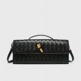 Melanie | Clutch con Detalle de Nudo Dorado