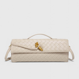 Melanie | Clutch con Detalle de Nudo Dorado