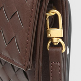 Melanie | Clutch con Detalle de Nudo Dorado