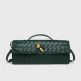 Melanie | Clutch con Detalle de Nudo Dorado