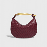 Gerda | Bolso Woven con Asa Dorada