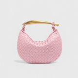 Gerda | Bolso Woven con Asa Dorada