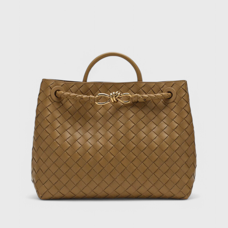 Valeria | Bolsa Diaria Tejida Índigo