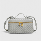 Milla | Bolso Mini Woven con Accesorios Dorados