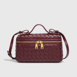 Milla | Bolso Mini Woven con Accesorios Dorados