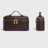 Milla | Bolso Mini Woven con Accesorios Dorados