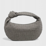 Patricia | Lila Bolso Mediano Woven con Detalle de Nudo