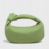 Patricia | Lila Bolso Mediano Woven con Detalle de Nudo