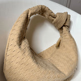 Patricia | Lila Bolso Mediano Woven con Detalle de Nudo