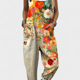 Lise™ | Pantalón de tirantes Blomsterdrømme