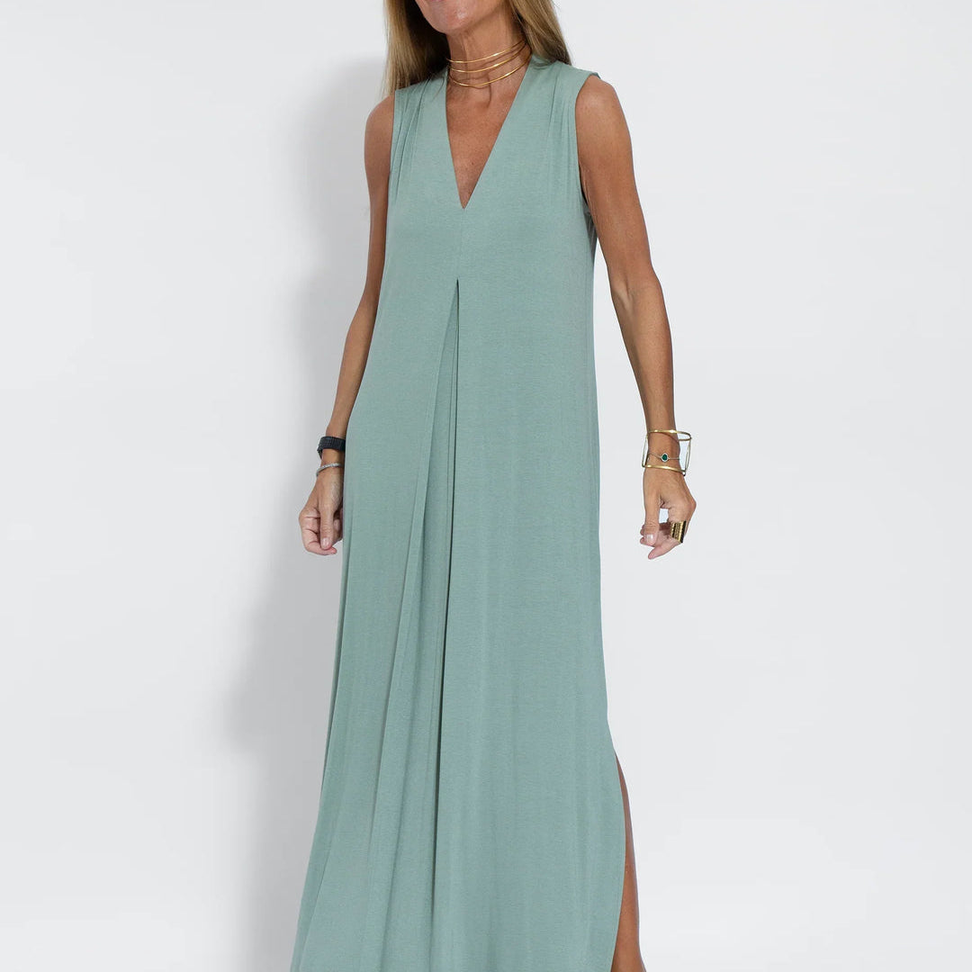 Mónica - Vestido largo sin mangas