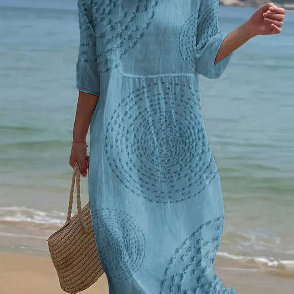 Mira Punto | Vestido de verano con textura delicada