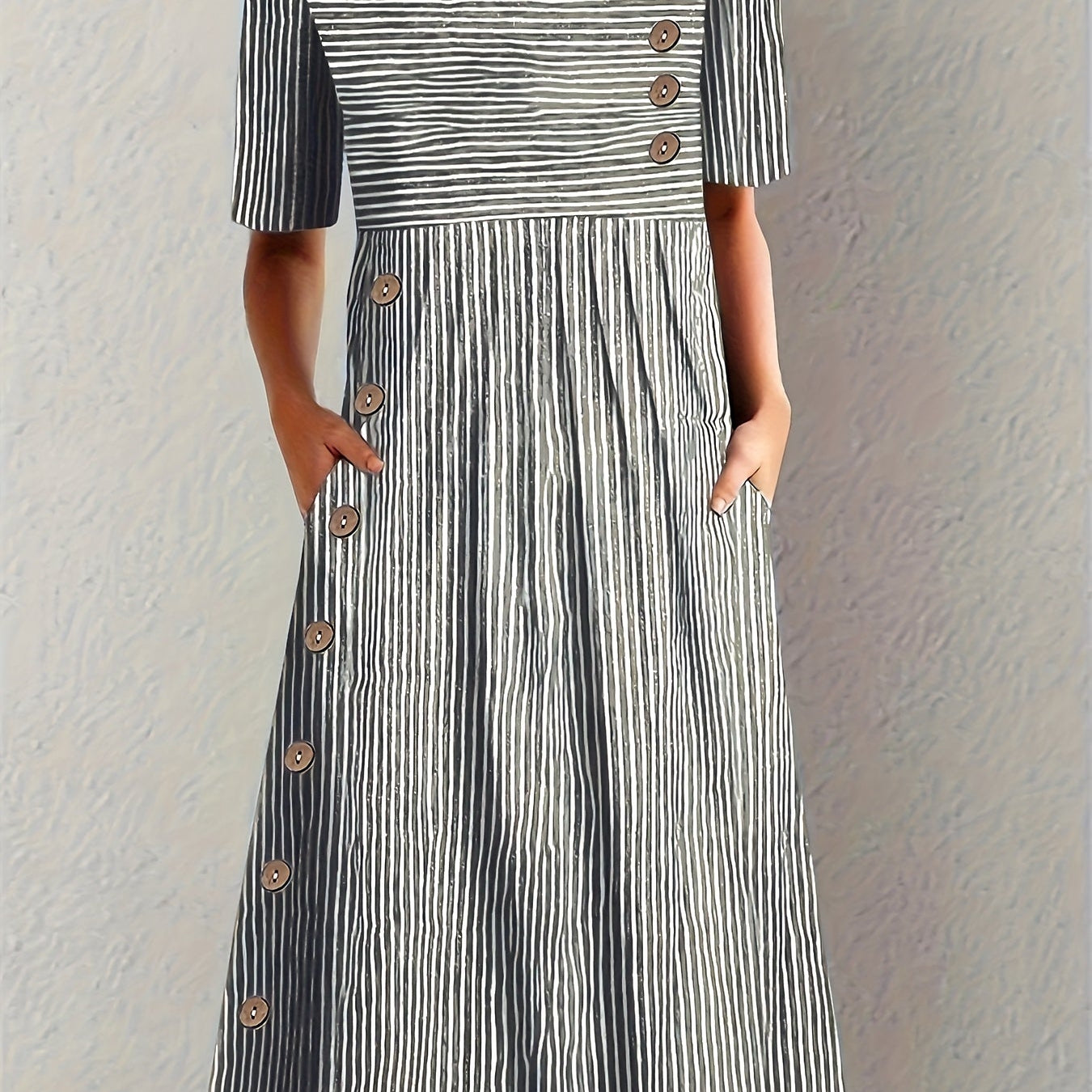 Sofia | Vestido de verano a rayas