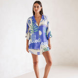 Ona - Conjunto de falda y camisa