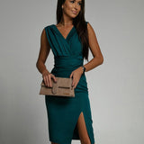 Nadia | Vestido Midi Drapado Delight