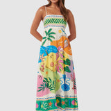 Adaia - Midi vestido estampado