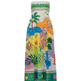 Adaia - Midi vestido estampado