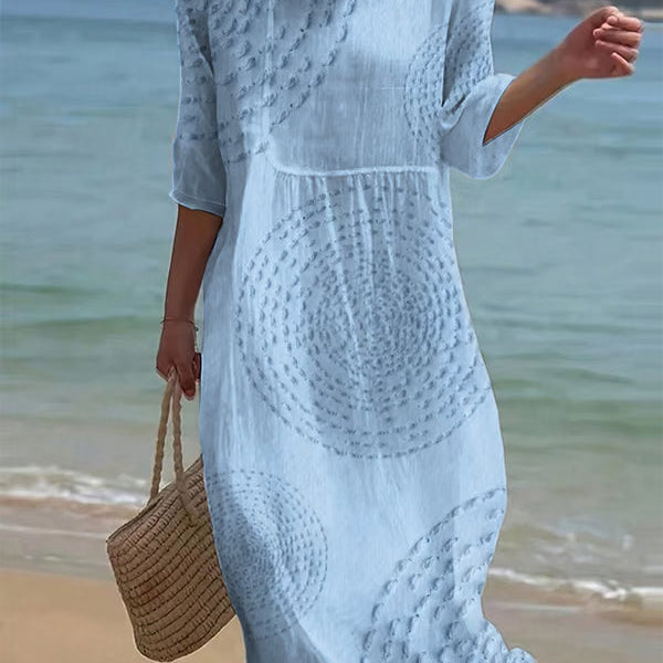 Mira Punto | Vestido de verano con textura delicada