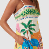 Adaia - Midi vestido estampado