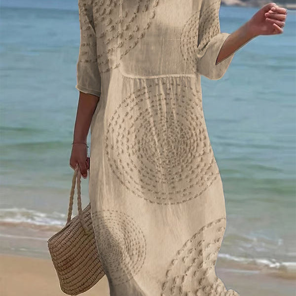Mira Punto | Vestido de verano con textura delicada