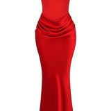 Niza | Vestido largo de satén