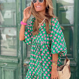 Flora - Vestido largo estampado