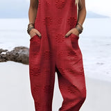 Lynn™ | Pantalón de tirantes con estampado de palisandro