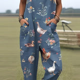 Karen™ | Pantalón de tirantes de jardín rural