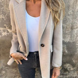 Abrigo estilo blazer