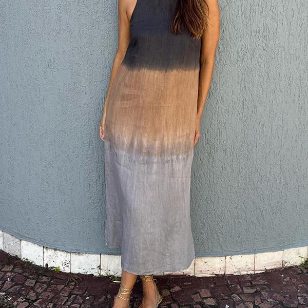 Aurelia™ | Vestido Elegante con Estampado Natural