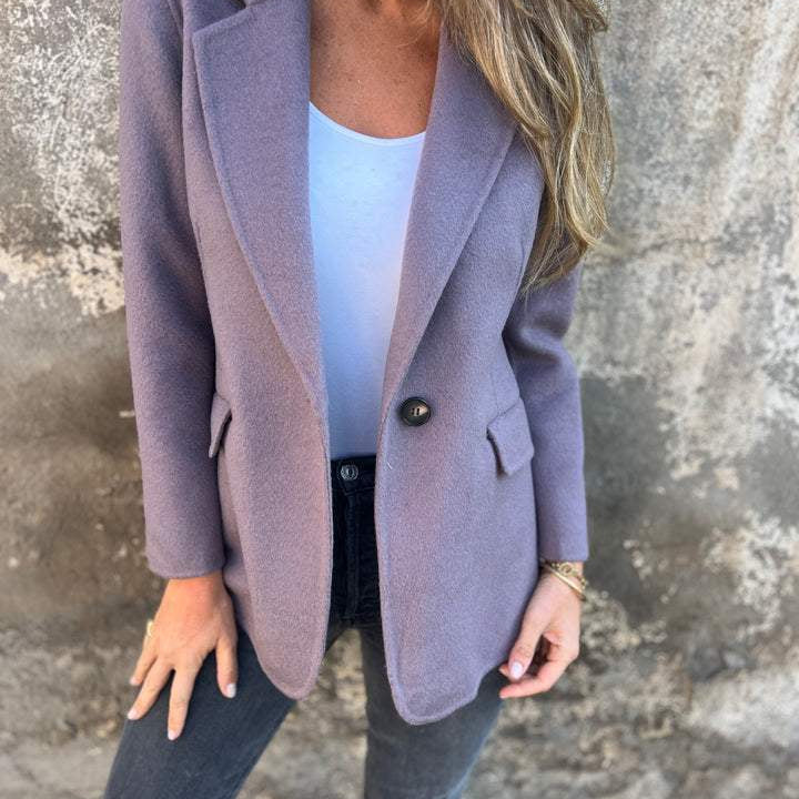 Abrigo estilo blazer