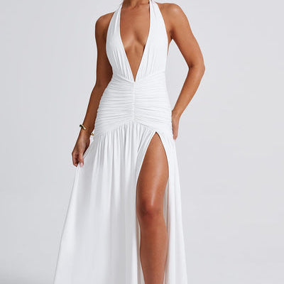 Maia - Vestido largo de tirantes