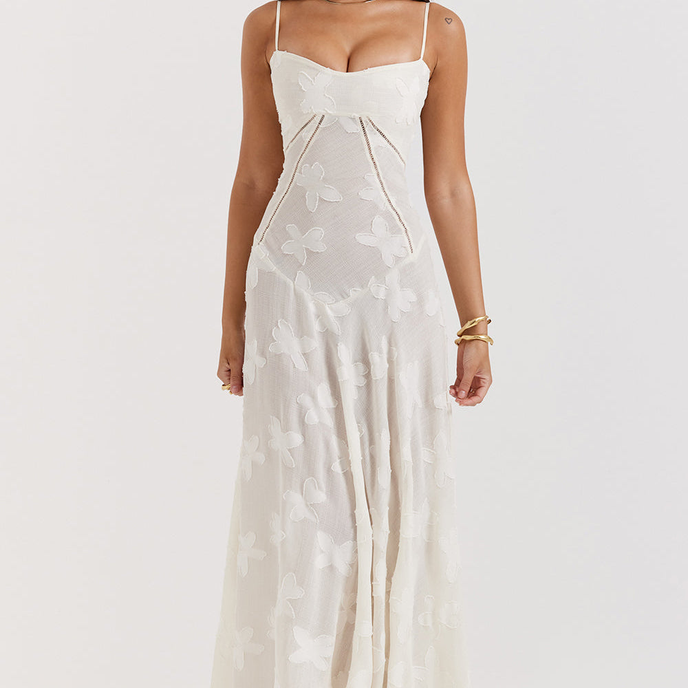 Amara | Vestido de espalda abierta
