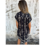 Sabina | Vestido Camisero Midi Estilo Boho