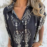 Sabina | Vestido Camisero Midi Estilo Boho