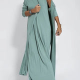 Aroa - Conjunto de vestido y chaleco